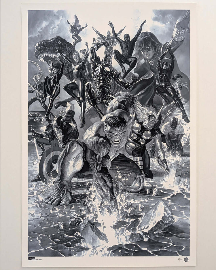 MARVEL LEGACY #1 (sketch variant) by Alex Ross