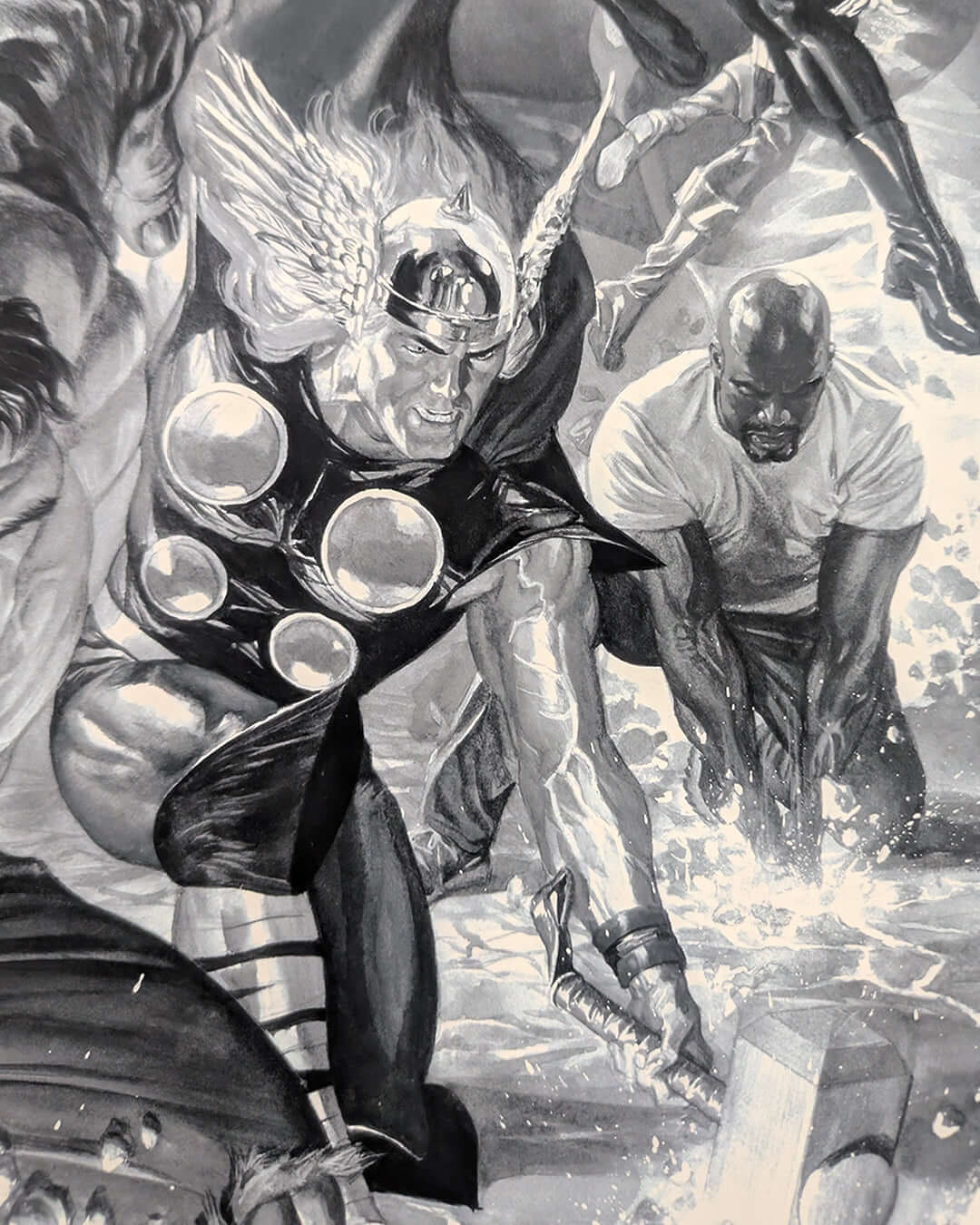 MARVEL LEGACY #1 (sketch variant) by Alex Ross