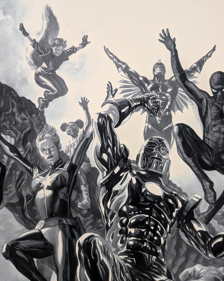 MARVEL LEGACY #1 (sketch variant) by Alex Ross