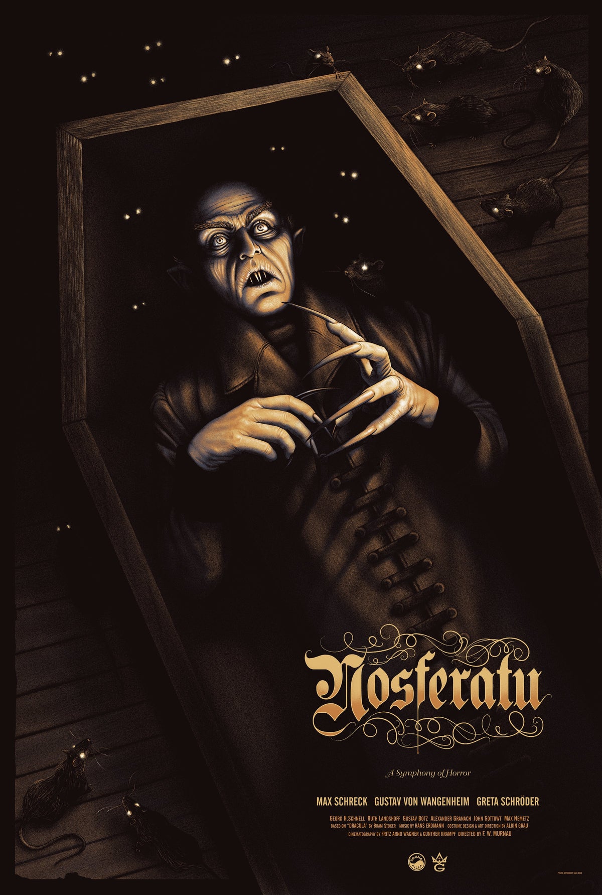 NOSFERATU (regular) by Sara Deck – RARE PRINTS AND POSTERS