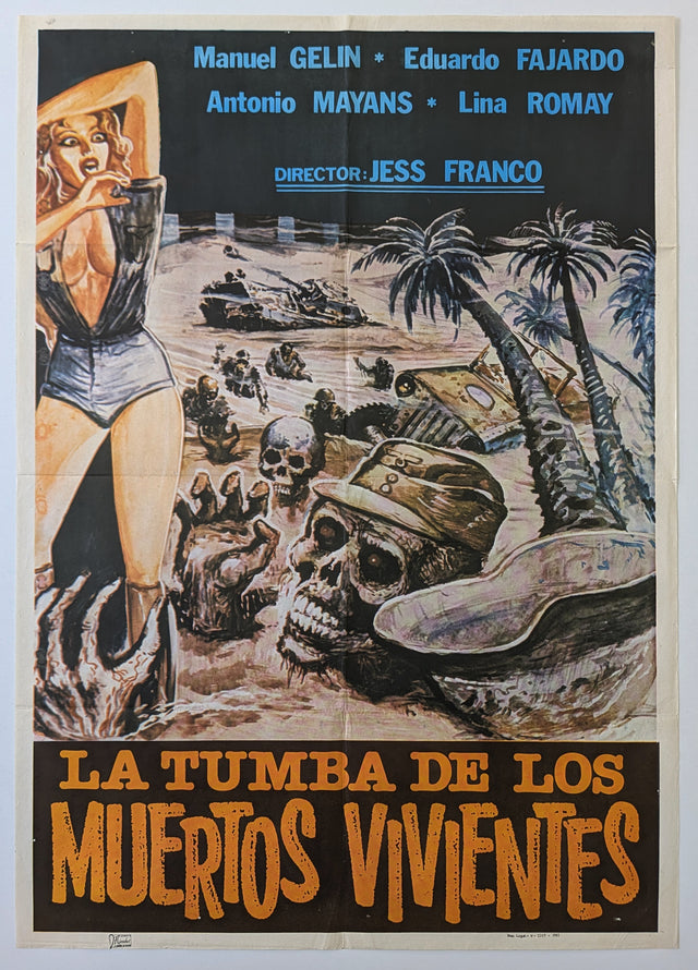 OASIS OF THE ZOMBIES (1983) – Spanish poster