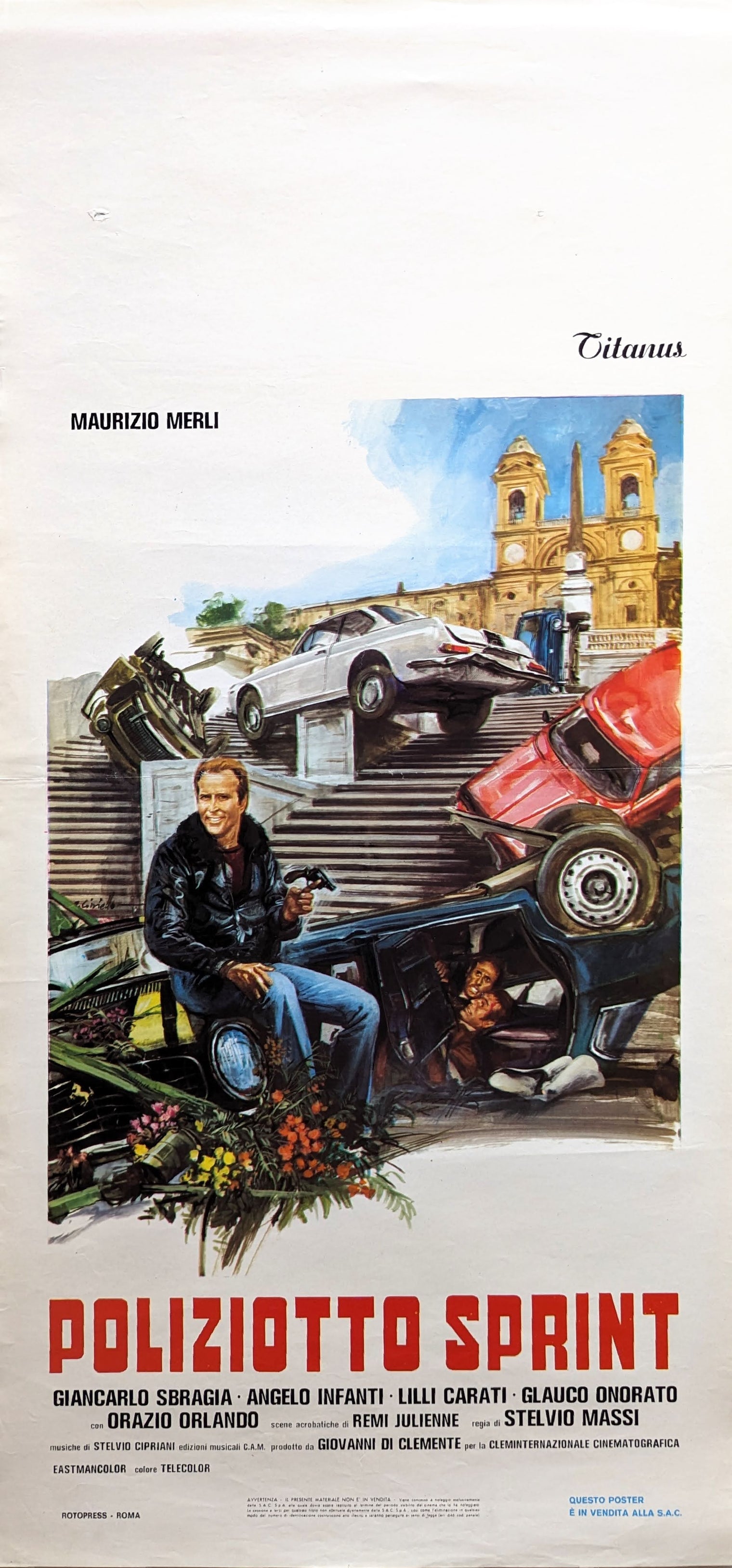 HIGHWAY RACER - Italian locadina poster