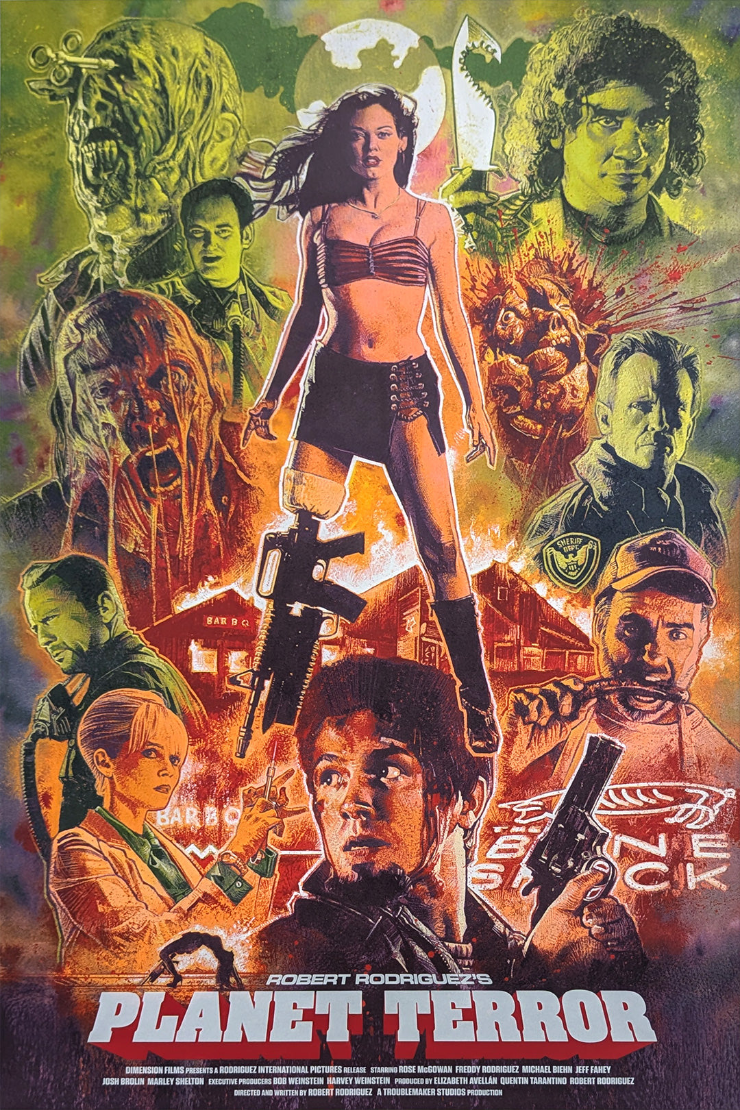PLANET TERROR by Graham Humphreys