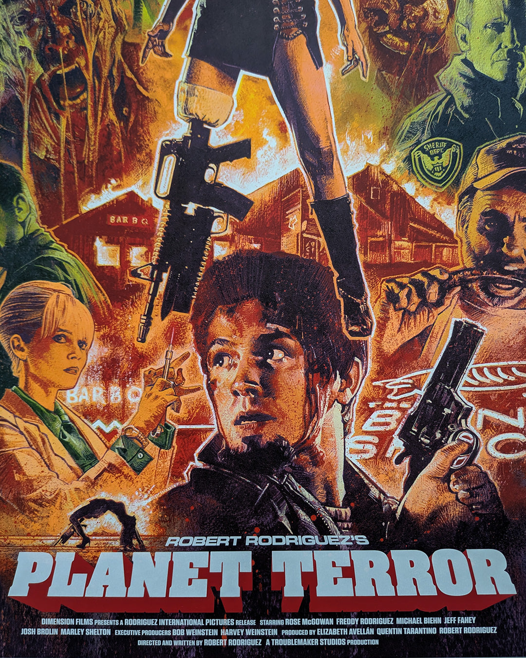 PLANET TERROR by Graham Humphreys