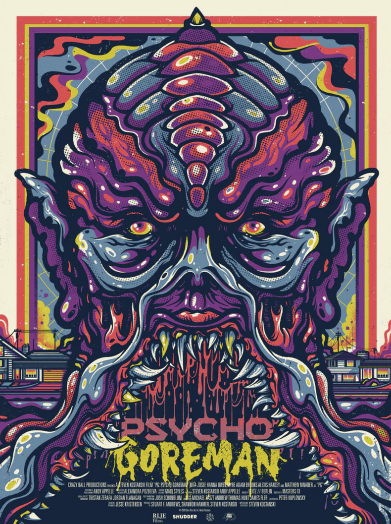 PSYCHO GOREMAN by Drew Millward
