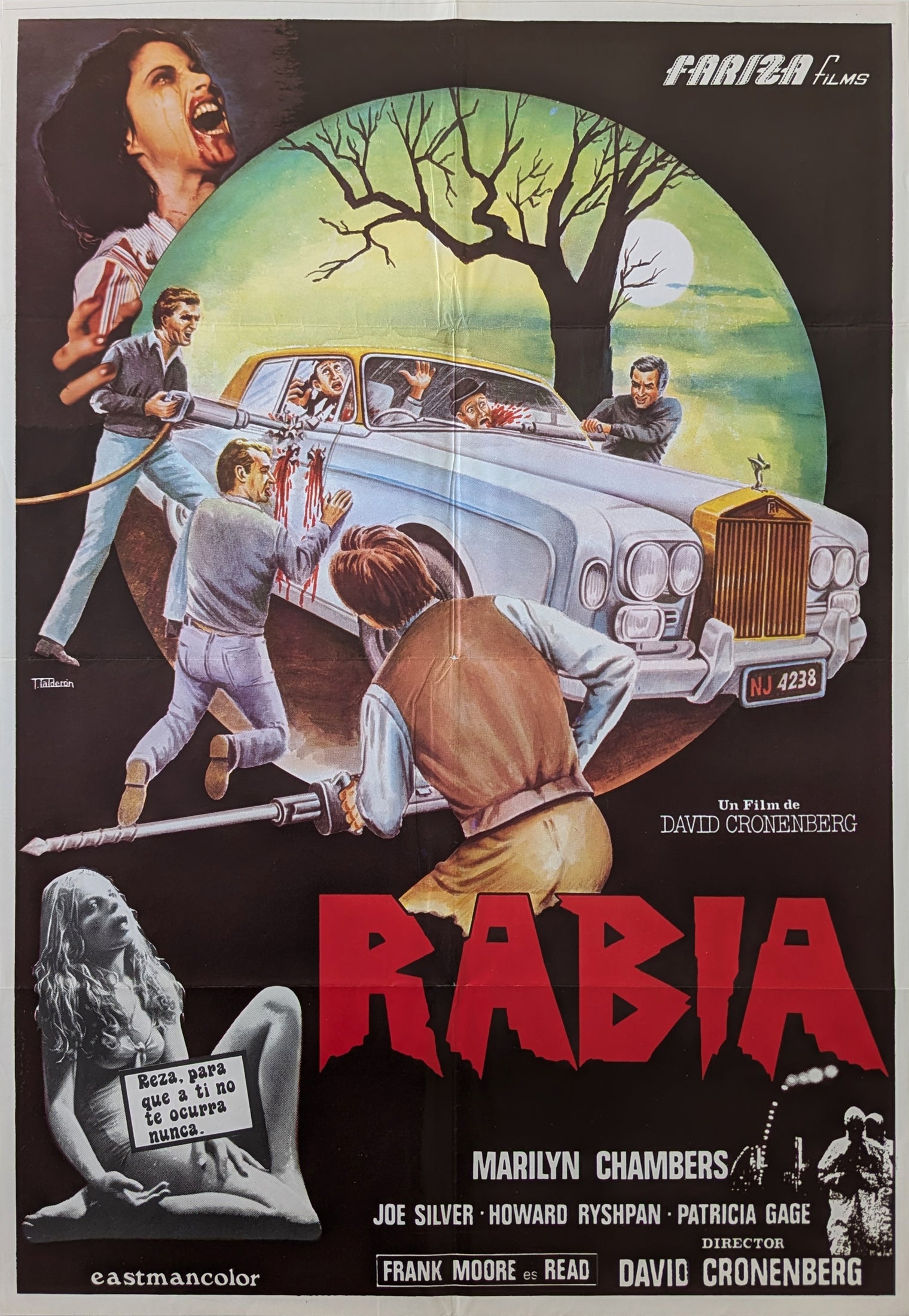 RABID (1977) - French poster