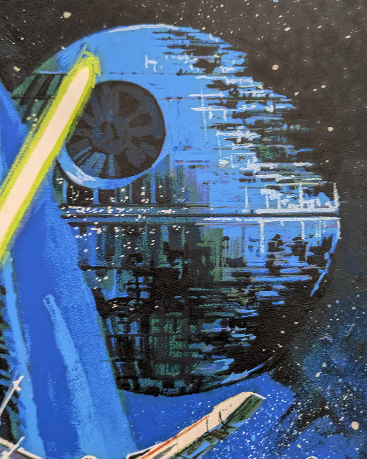 RETURN OF THE JEDI (red title) by Paul Mann