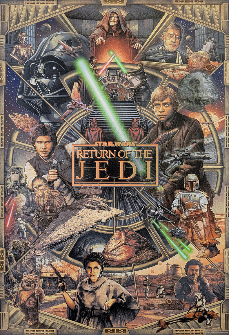 STAR WARS: RETURN OF THE JEDI (variant) by Ise Ananphada