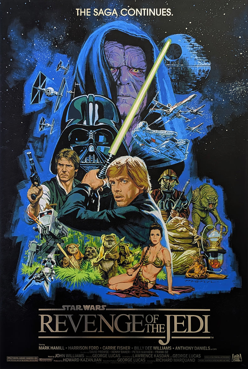 REVENGE OF THE JEDI (foil) by Paul Mann