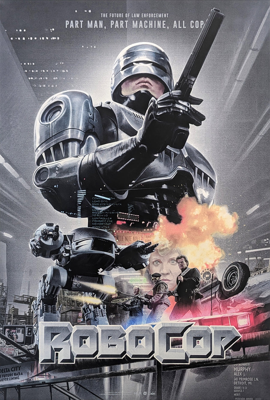 ROBOCOP (regular) by Saniose