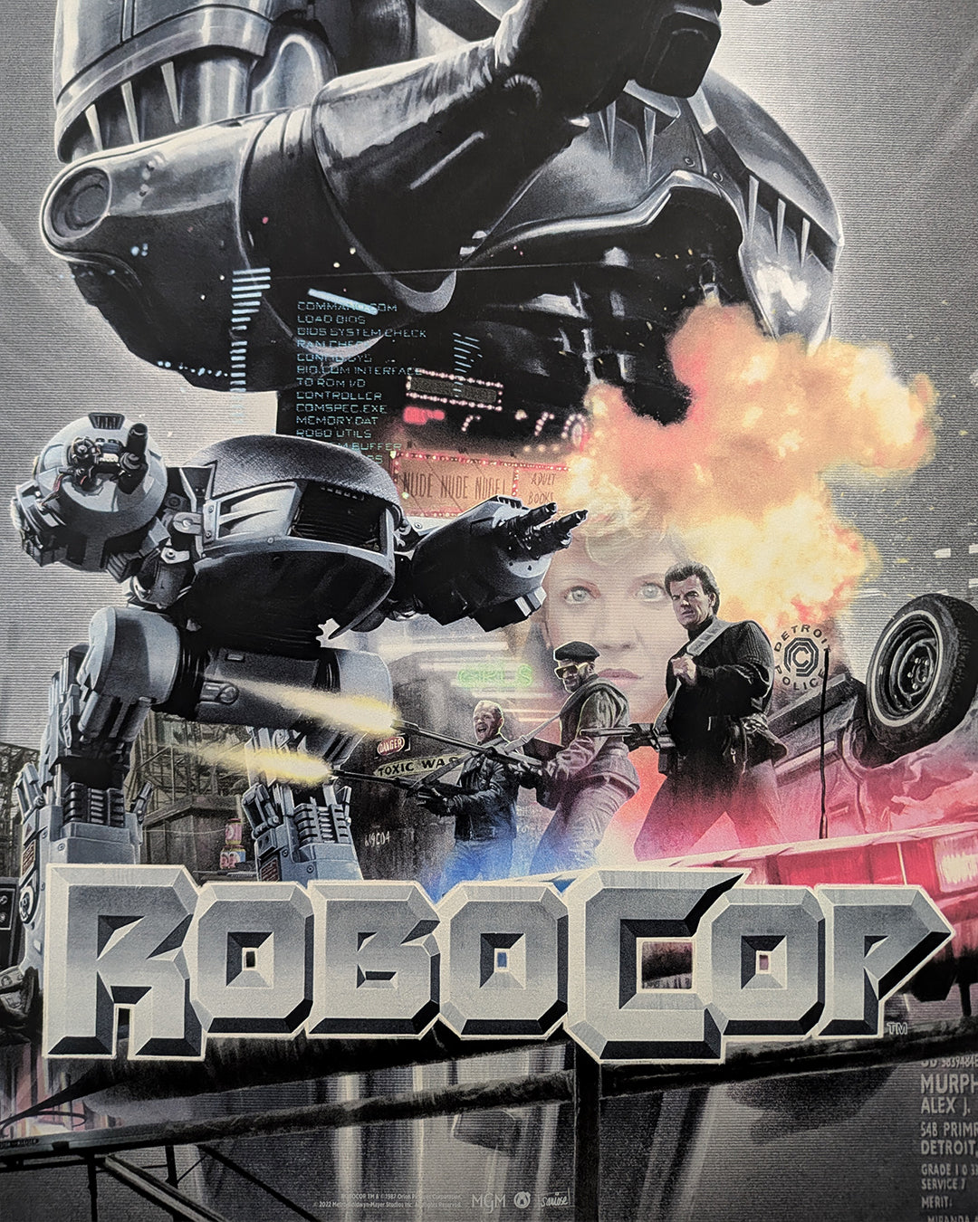 ROBOCOP (regular) by SanioseRoboCop by Saniose - Limited Edition Regular Paul Verhoeven AMP