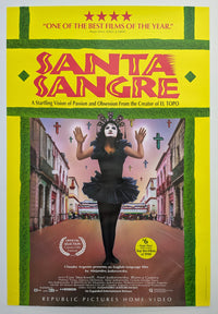 SANTA SANGRE (1989) – US promotional poster