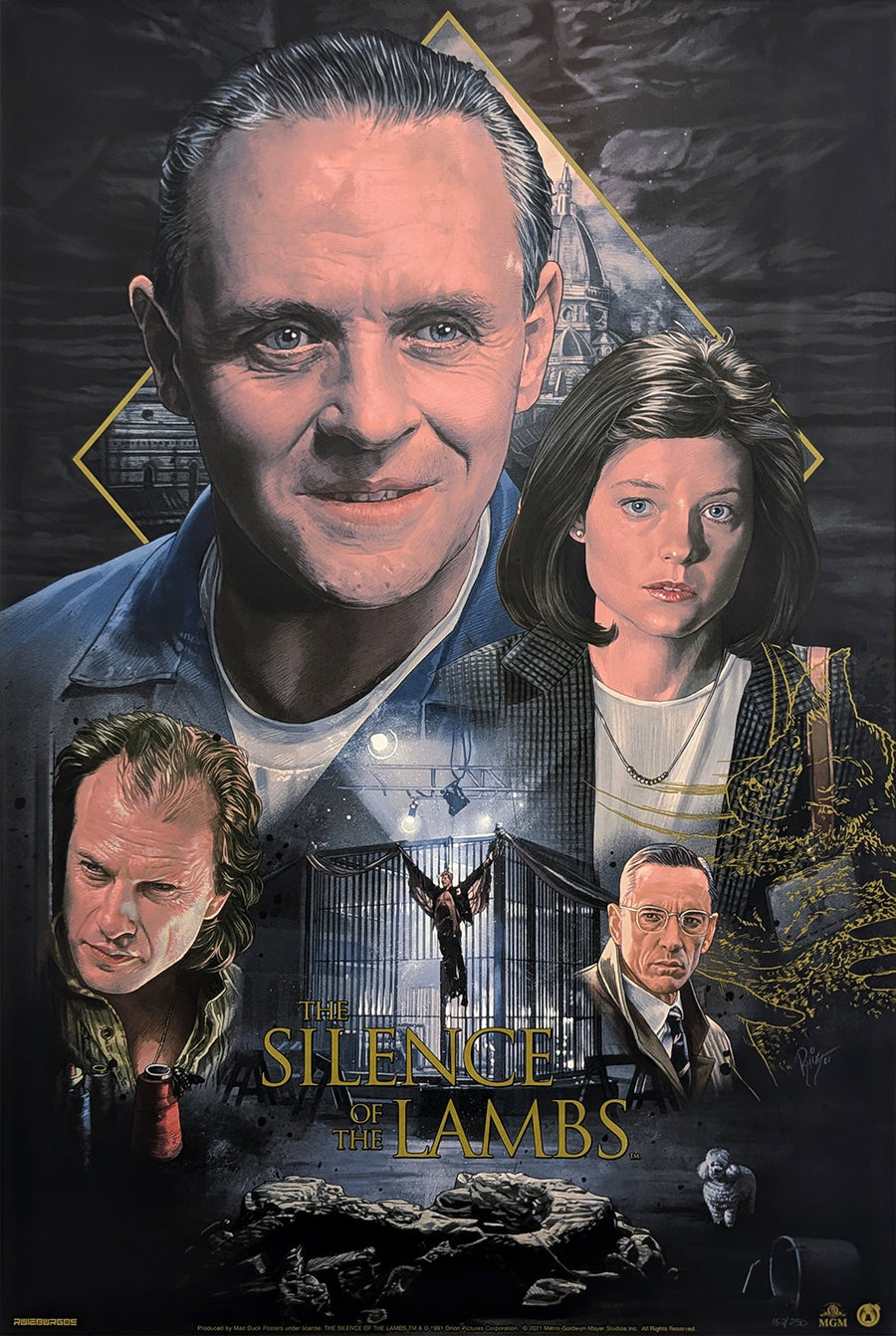 SILENCE OF THE LAMBS, THE (regular) by Juan Carlos Ruiz Burgos