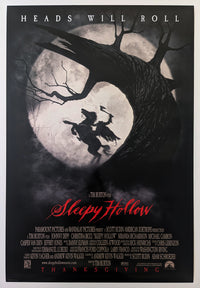 SLEEPY HOLLOW (1999) – US double sided poster