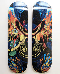 STAR CONTROL Rampant Skate Deck Diptych by Kilian Eng