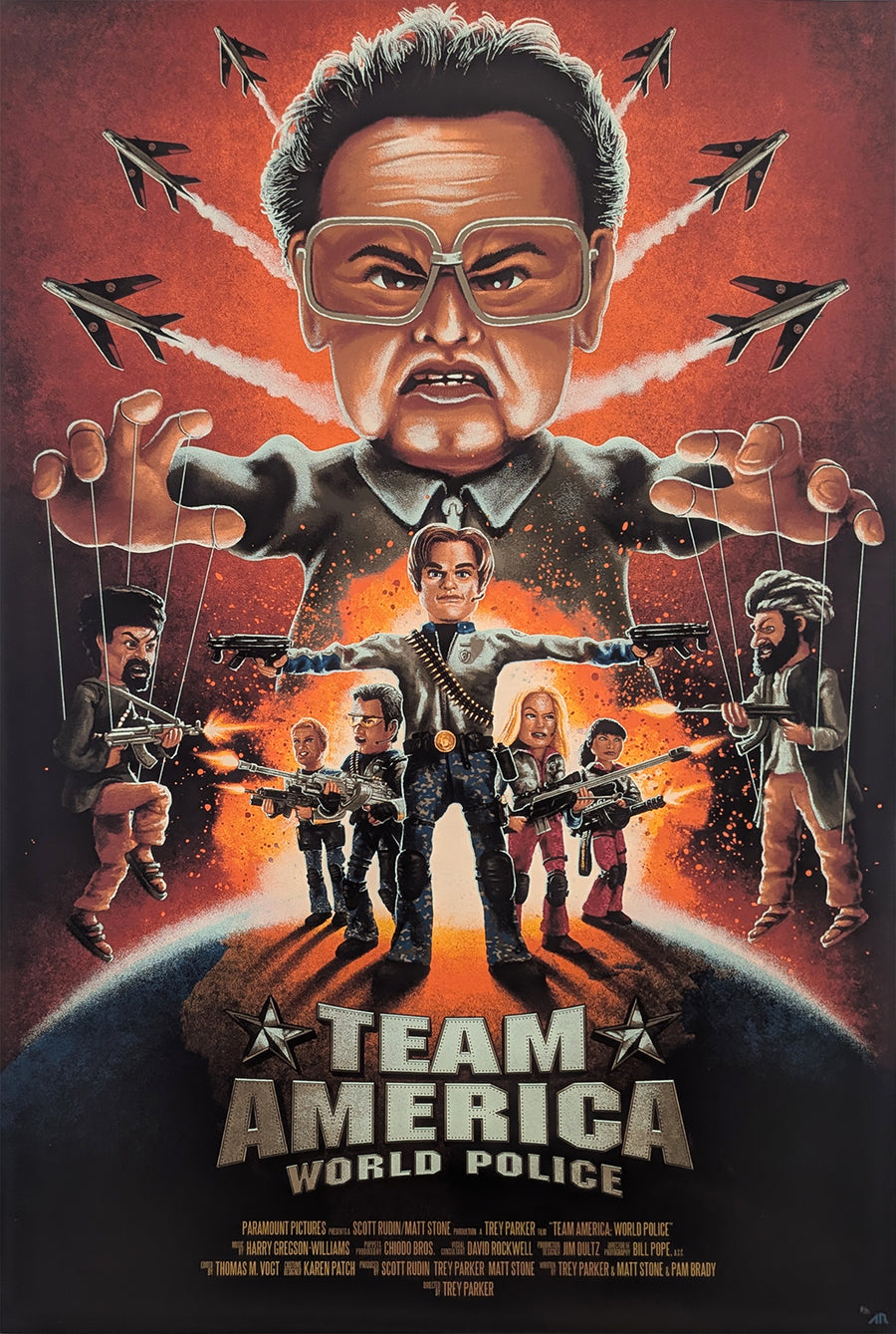 TEAM AMERICA by Adam Rabalais