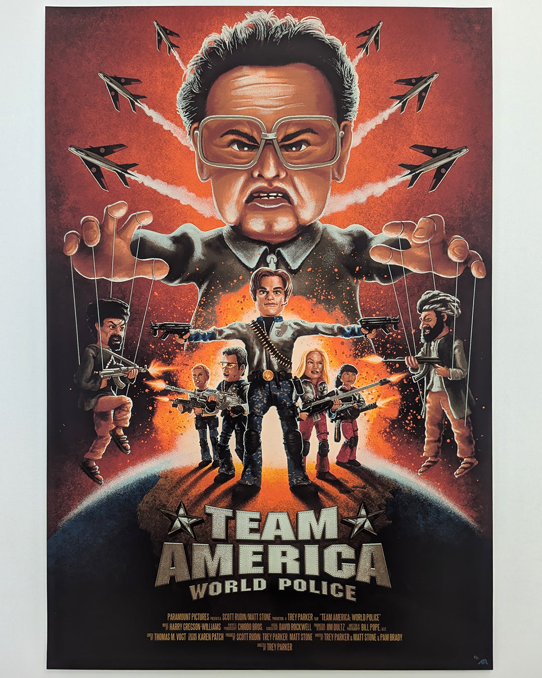 TEAM AMERICA by Adam Rabalais