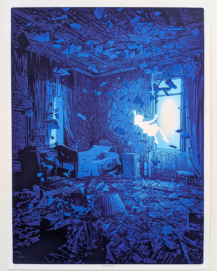 REVERSE OF, THE (regular blue) by Daniel Danger