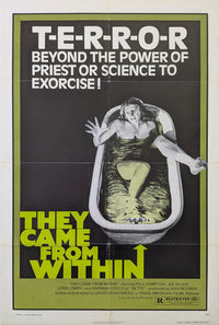 THEY CAME FROM WITHIN (1975) – US one sheet