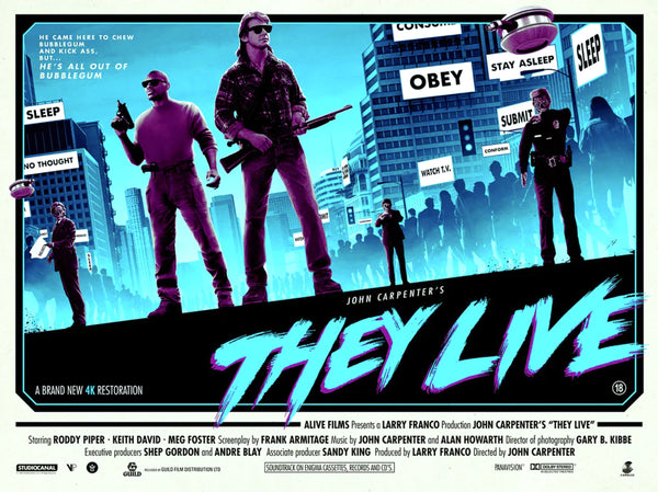 They Live / quad / UK