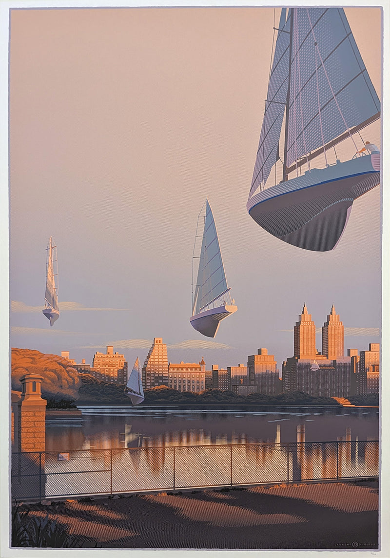 TRAVELER, THE (screenprint regular) by Laurent Durieux