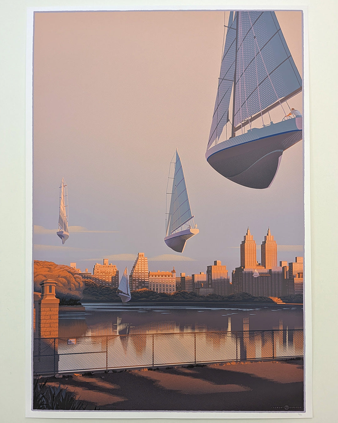 TRAVELER, THE (screenprint regular) by Laurent Durieux