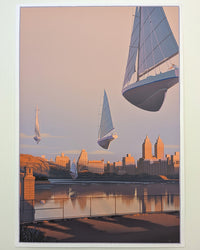 TRAVELER, THE (screenprint regular) by Laurent Durieux