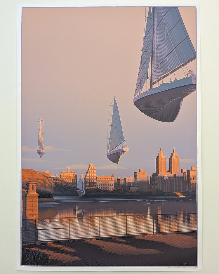 TRAVELER, THE (screenprint regular) by Laurent Durieux