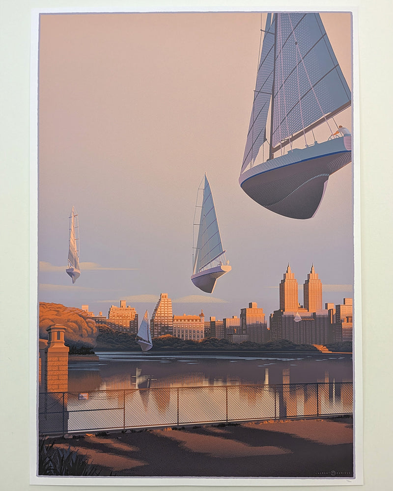 TRAVELER, THE (screenprint regular) by Laurent Durieux