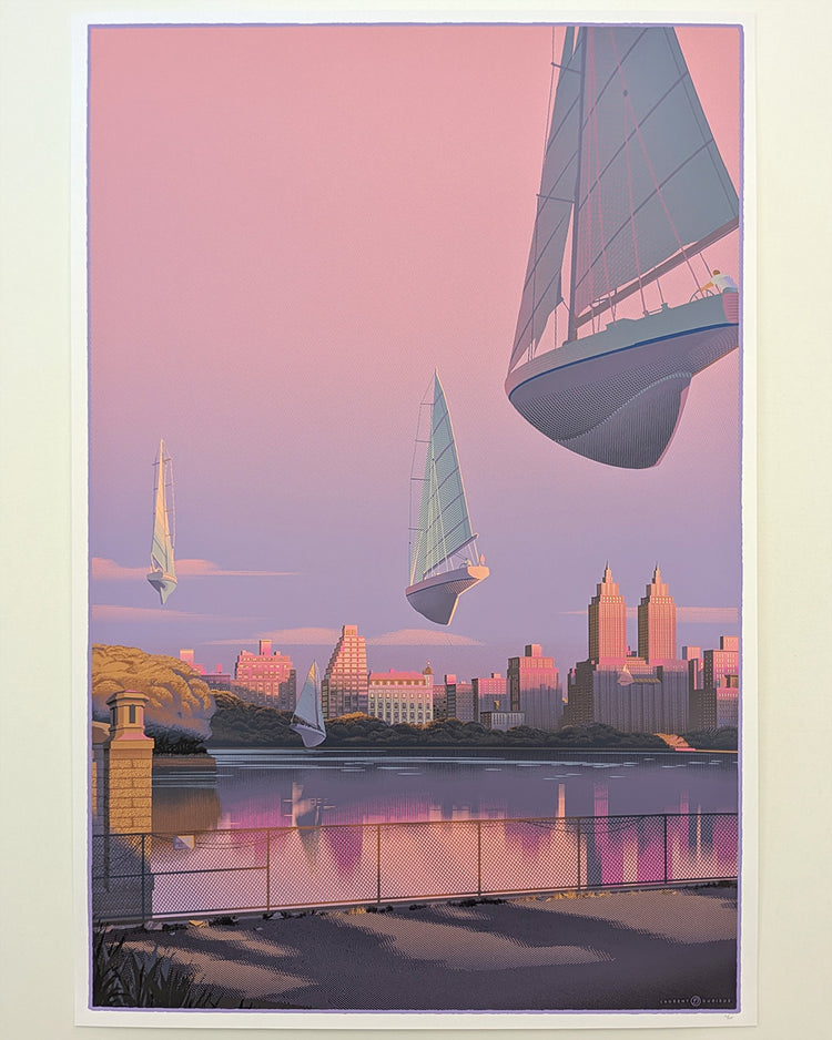 TRAVELER, THE (screenprint variant) by Laurent Durieux