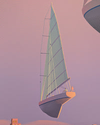 TRAVELER, THE (screenprint variant) by Laurent Durieux