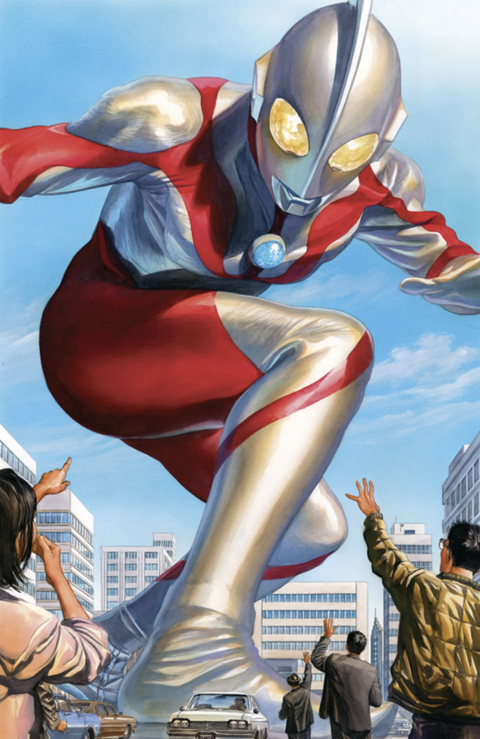 Poster Ultraman Alex Ross Giclee AMP – RARE PRINTS AND POSTERS