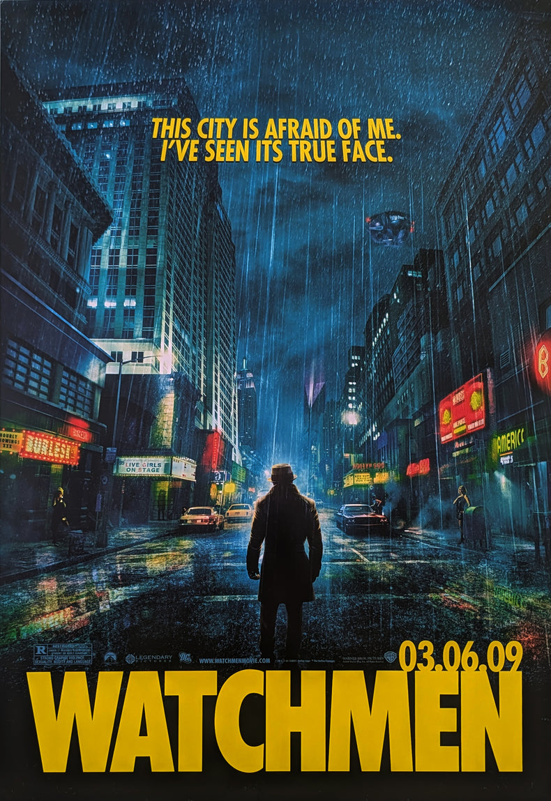 WATCHMEN (2009) – US double sided poster