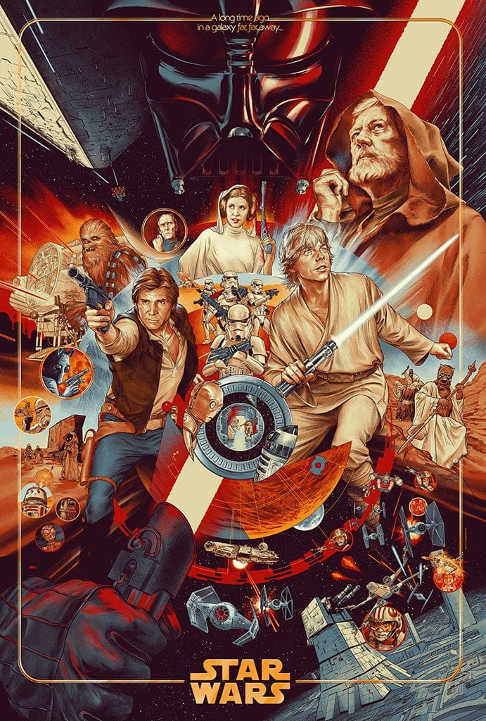 STAR WARS (regular) by Martin Ansin