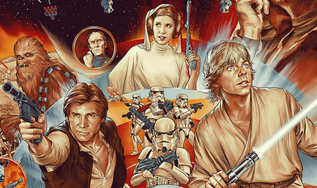 STAR WARS (regular) by Martin Ansin