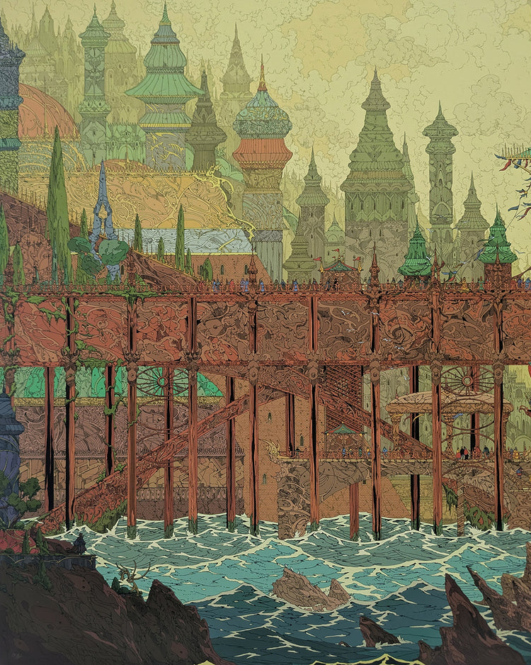 WINDY PIER, THE by Kilian Eng