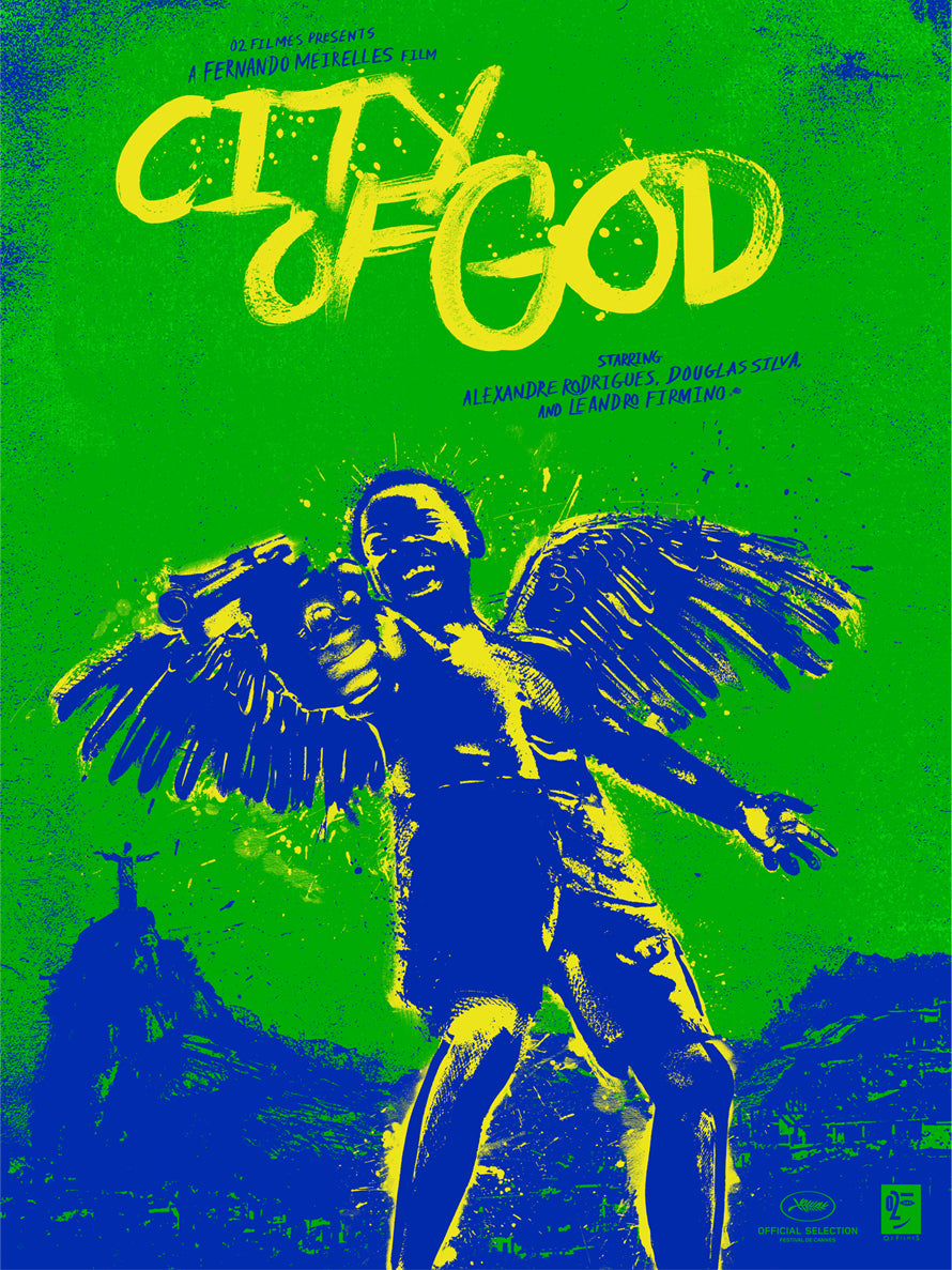 CITY OF GOD (variant) by Dan Norris