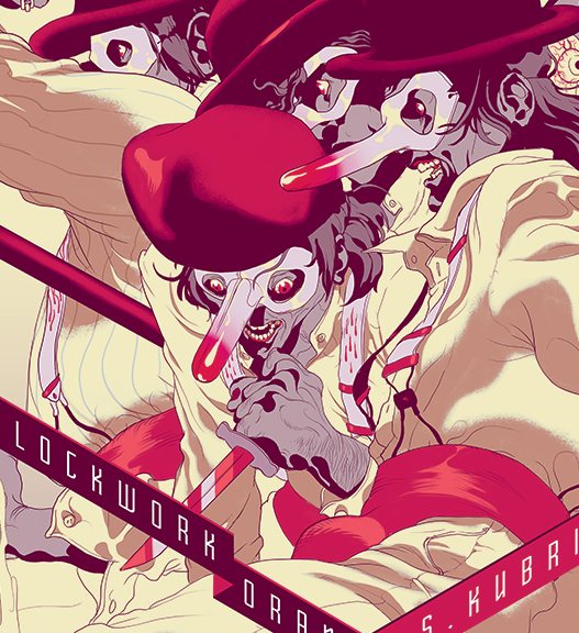 A CLOCKWORK ORANGE (variant) by Tomer Hanuka