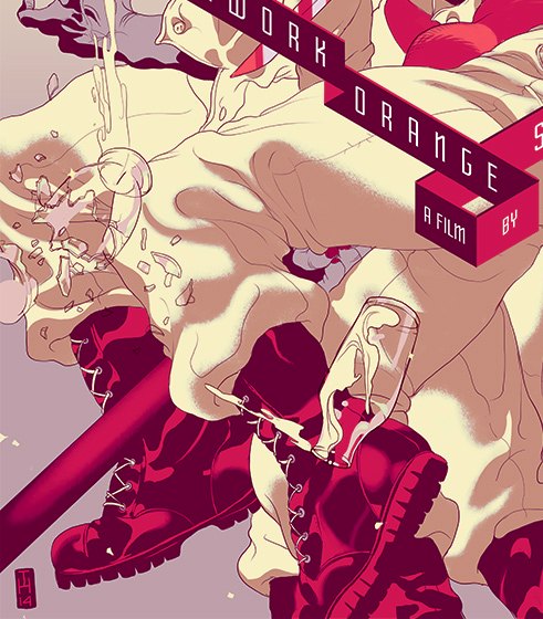 A CLOCKWORK ORANGE (variant) by Tomer Hanuka