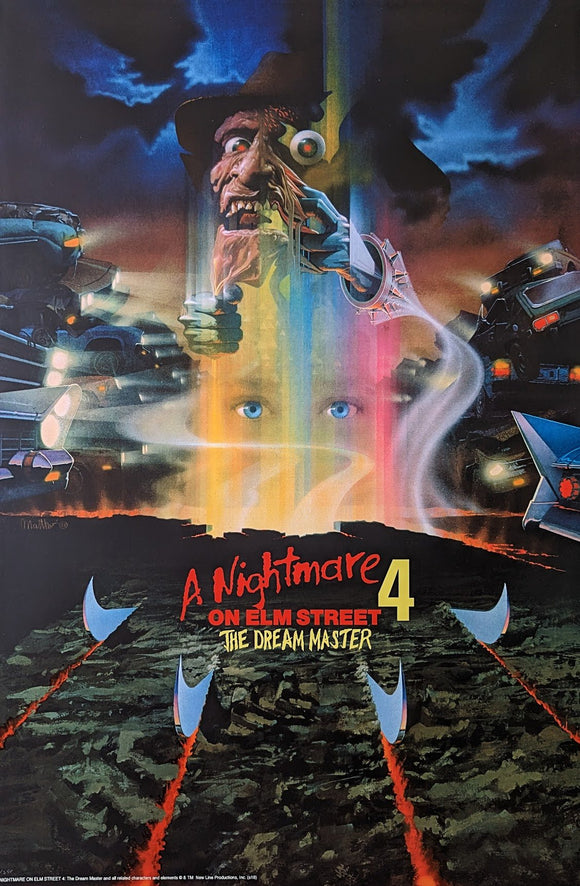 A NIGHTMARE ON ELM STREET 4: THE DREAM MASTER (regular) by Matthew Peak