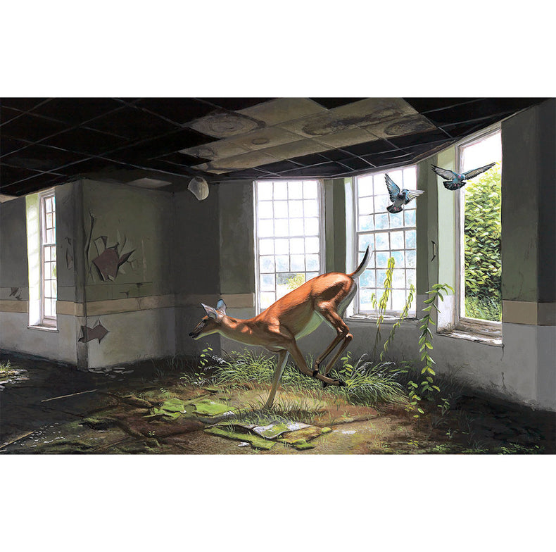 AFTERNOON OF A FAUN by Josh Keyes