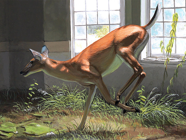 AFTERNOON OF A FAUN by Josh Keyes