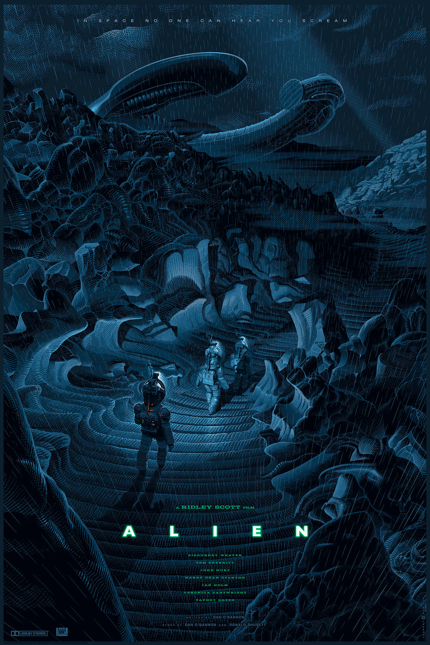 ALIEN (metal) by Laurent Durieux