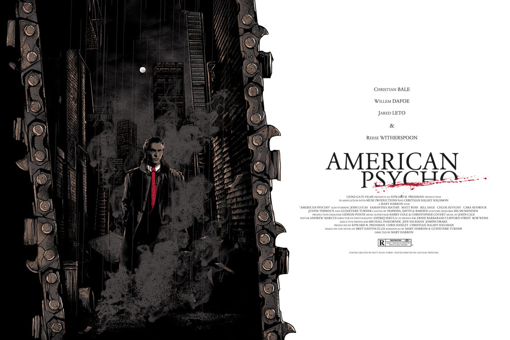 AMERICAN PSYCHO by Matt Ryan Tobin