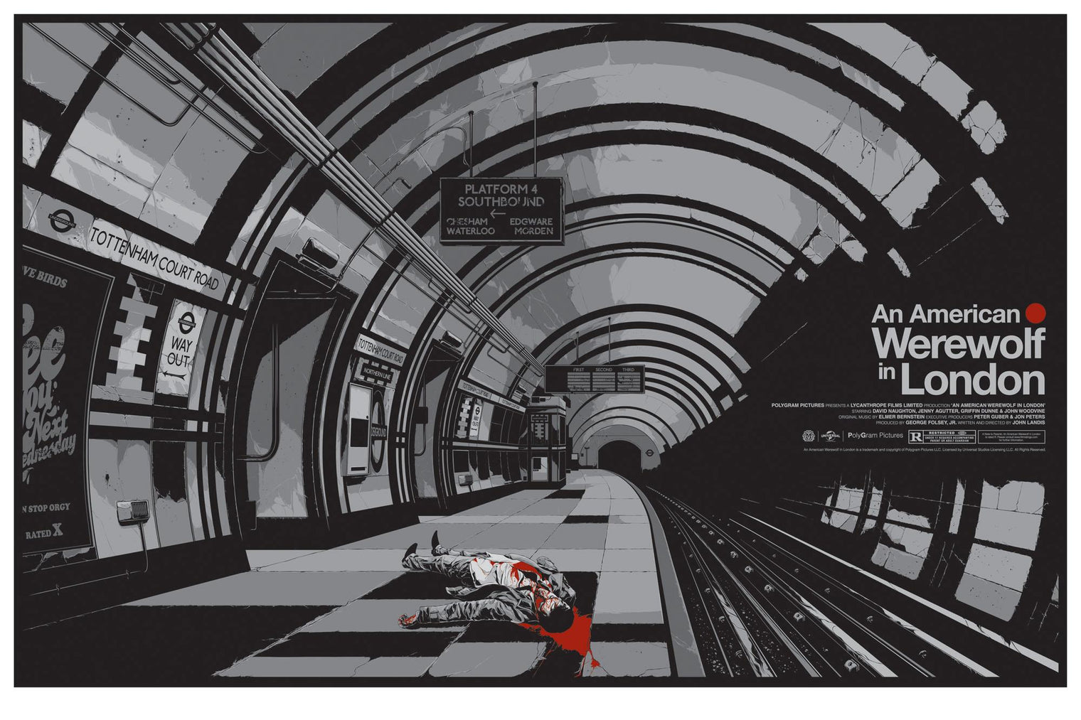 AN AMERICAN WEREWOLF IN LONDON (regular) by Ken Taylor