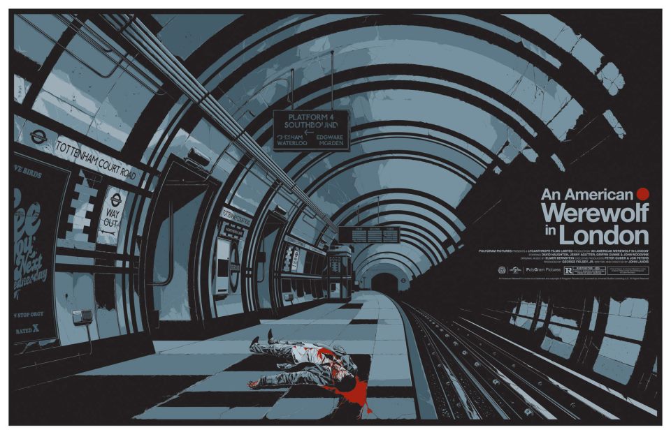 AN AMERICAN WEREWOLF IN LONDON (variant) by Ken Taylor