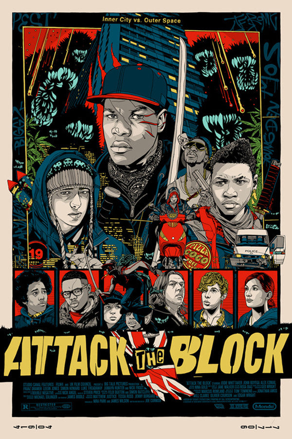 Attack the Block Movie Poster — Secret Movie Club
