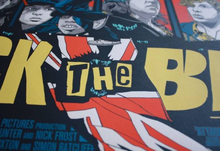 2013 Attack The Block - Silkscreen Movie Poster by Tyler Stout