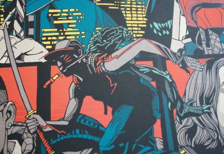 ATTACK THE BLOCK (regular) by Tyler Stout