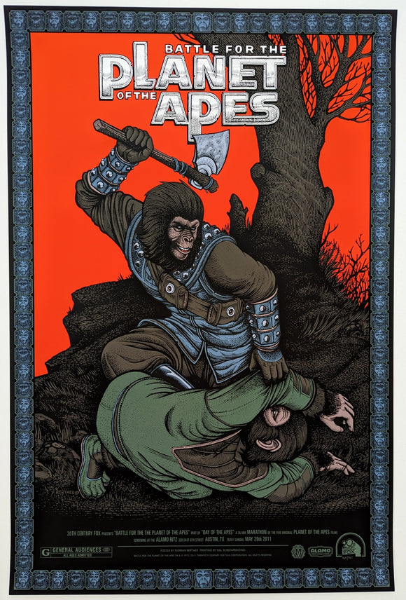 BATTLE FOR THE PLANET OF THE APES (regular) by Florian Bertmer